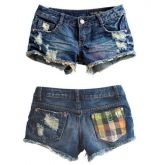 jeans shorts feminino