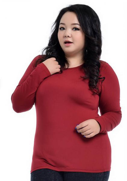 Plus Size Outono Inverno básico